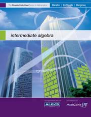 Cover of: Intermediate Algebra (MP) (The Streeter)