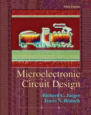 Cover of: Microelectronic Circuit Design