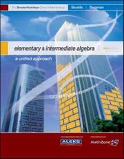 Cover of: Elementary and Intermediate Algebra (MP) (The Streeter)
