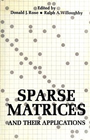 Cover of: Sparse Matrices and Their Applications (Ibm Research Symposia Ser.)