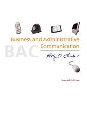 Cover of: Business & Administrative Communication with Grademax Passcard