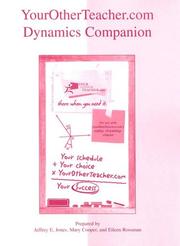 Cover of: YourOtherTeacher.com Dynamics Companion by Jeff Jones