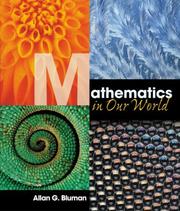 Cover of: Mathematics in Our World with MathZone