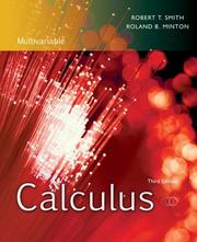 Cover of: Calculus, Multivariable: Late Transcendental Functions