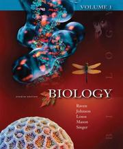 Cover of: Chemistry, Cell Biology, and Genetics, Volume I by Peter H. Raven, George B Johnson, Jonathan Losos, Kenneth A. Mason, Susan Singer