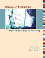 Cover of: Computer Accounting with Microsoft Office Accounting 2007 with CD