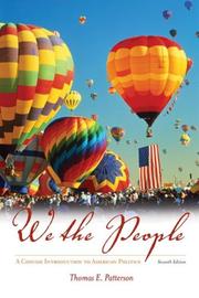 Cover of: We The People by Thomas E. Patterson