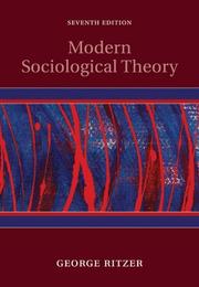 Cover of: Modern Sociological Theory by George Ritzer
