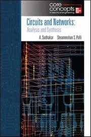 Circuits and Networks by A. Sudhakar