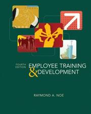 Cover of: Employee Training & Development by Raymond Andrew Noe