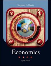 Cover of: Economics by Stephen L. Slavin, Stephen L. Slavin