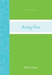 Cover of: Acting One by Robert Cohen