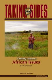Cover of: Taking Sides: Clashing Views on African Issues (Taking Sides)