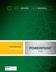 Cover of: Microsoft PowerPoint 2007: A Professional Approach