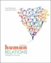 Cover of: Human relations: strategies for success