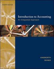 Cover of: Introduction to accounting: an integrated approach