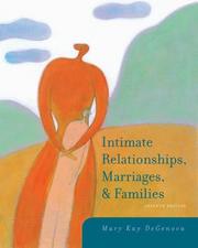 Cover of: Intimate Relationships, Marriages, and Families