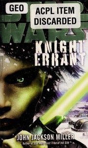 Star Wars - Knight Errant by John Jackson Miller