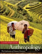 Cover of: Anthropology by Conrad Phillip Kottak