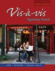 Cover of: Vis-à-vis by Evelyne Amon, Judith A. Muyskens, Alice C. Omaggio Hadley