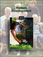 Cover of: Annual Editions: Human Development 06/07 (Annual Editions : Human Development) by Karen L. Freiberg