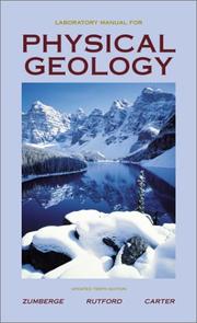 Cover of: Lab Manual for Physical Geology Updated Tenth Edition
