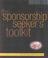 Cover of: The Sponsorship Seeker's Toolkit