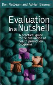 Cover of: Evaluation in a Nutshell (In a Nutshell)