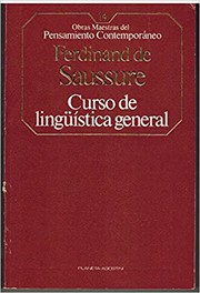 Cover of: Course in general linguistics. by Ferdinand de Saussure