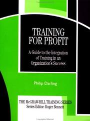 Cover of: Training for Profit by Philip Darling