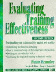 Evaluating training effectiveness by Peter Bramley