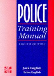 Police training manual by J. English