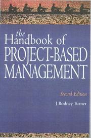 Cover of: The Handbook of Project-based Management by Rodney Turner