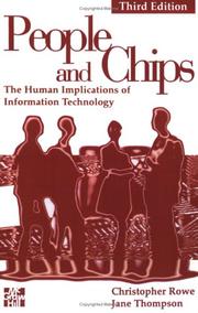 Cover of: People and chips by Christopher Rowe