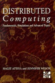 Cover of: Distributed Computing: Fundamentals, Simulations and Advanced Topics