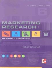 Cover of: Marketing Research by Peter M Chisnall