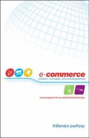 Cover of: E-commerce by Nanda Bandyo-Padhyay