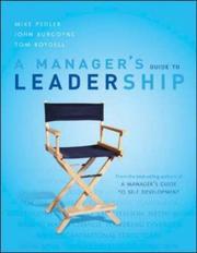 Cover of: A Manager's Guide To Leadership