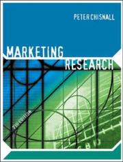 Cover of: Marketing Research by Peter Chisnall