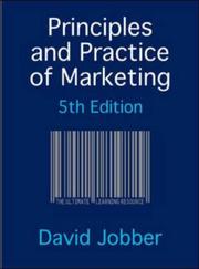 Cover of: Principles and Practice of Marketing | David Jobber
