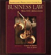 cover of Instructor's Creativity Center for Business Law with Ucc Applications (with CD-ROMs)