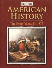 Cover of: American History The Early Years, Student Edition