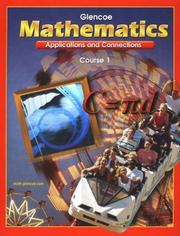 Cover of: Mathematics: Applications and Connections, Course 1, Student Edition