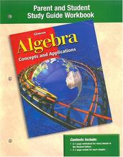 Cover of: Algebra | McGraw-Hill