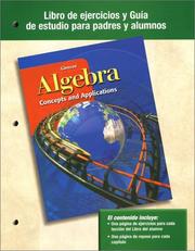 Cover of: Algebra by McGraw-Hill
