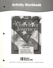 Cover of: The American Journey Activity Workbook, Student Edition