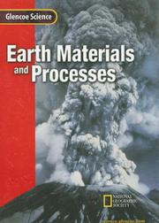 Cover of: Earth Materials and Processes by Sra