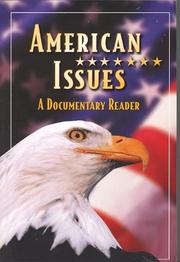 Cover of: American Issues: A Documentary Reader, Student Edition