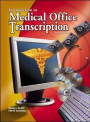 Cover of: Medical Office Transcription by Karonne Becklin, Edith Sunnarborg