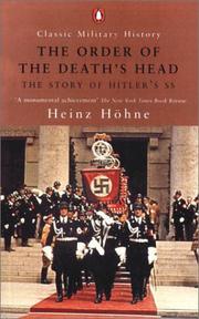 Cover of: The order of the death's head by Heinz Höhne